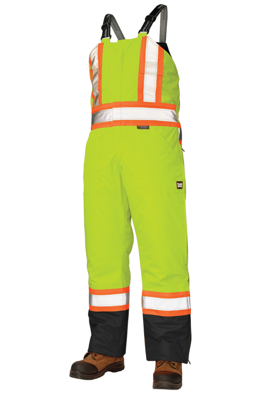 Hi Vis Lined Bib Overall