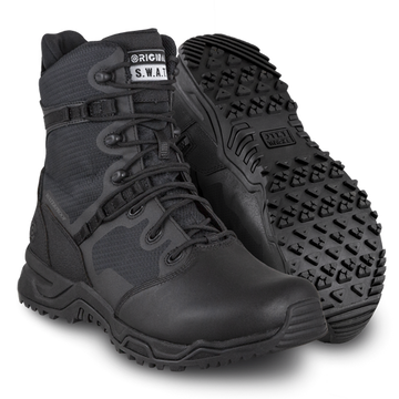 Alpha Fury 8" Waterproof - Side Zip - Polishable Toe