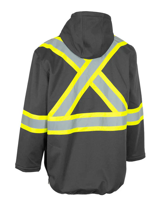 Hi Vis - Safety Anorak Pullover Softshell