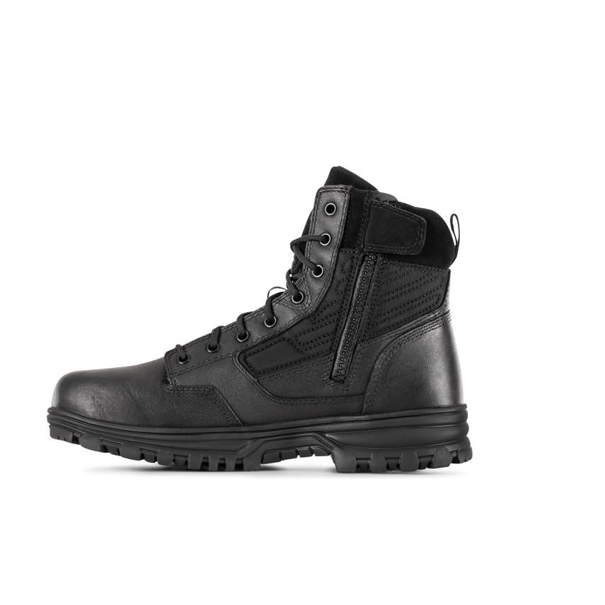 Polishable Leather and High Abrasion Nylon Upper: Offers durability and style.