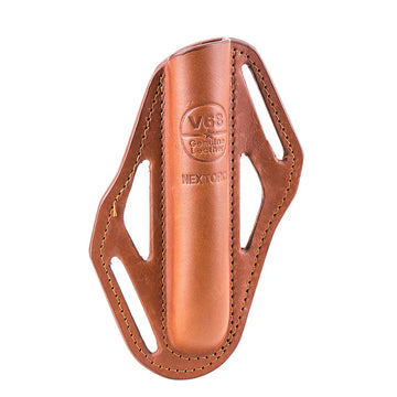 NEXTORCH - V68 Genuine-Leather Portable Baton Holster, BROWN