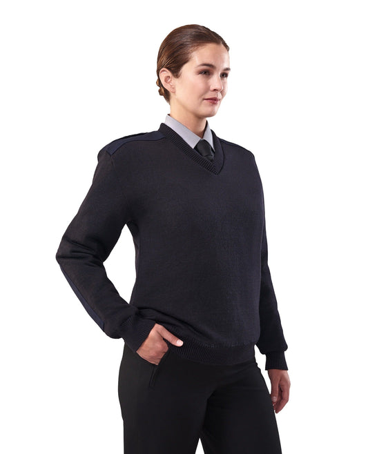 Cobmex - Women's V-neck Lined Jersy Knit,  Windproof