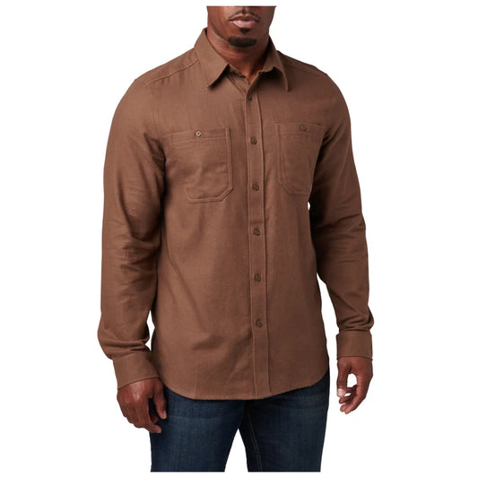 5.11 Tactical - Silverwood Flannel Solid Long Sleeve