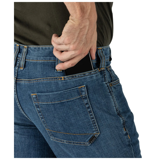 Button Fly: Classic closure for a secure fit.