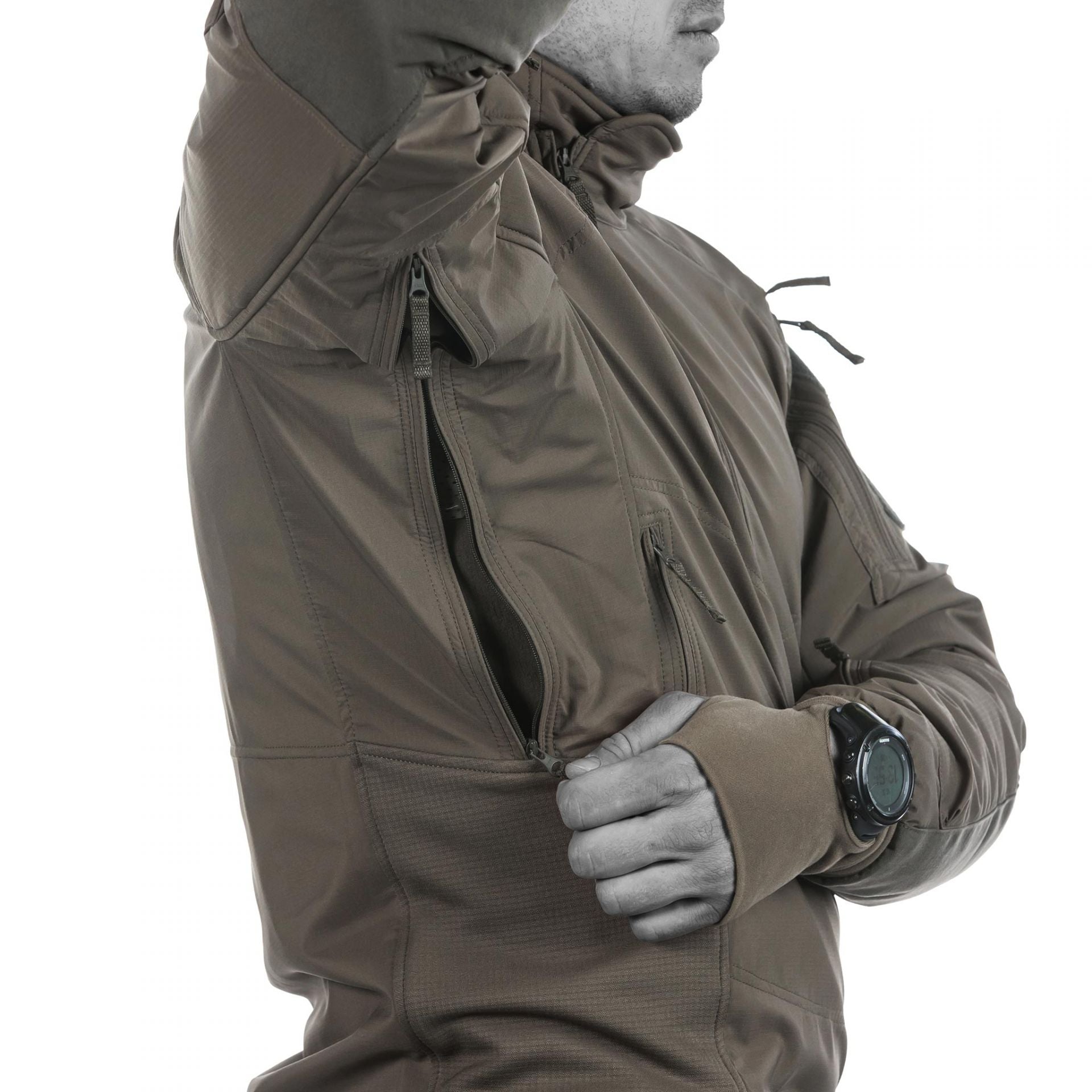 Peak Performance Shirt: UF PRO Ace Winter Combat Shirt offers superior insulation, windproof, water-repellent, and compatibility with other gear.