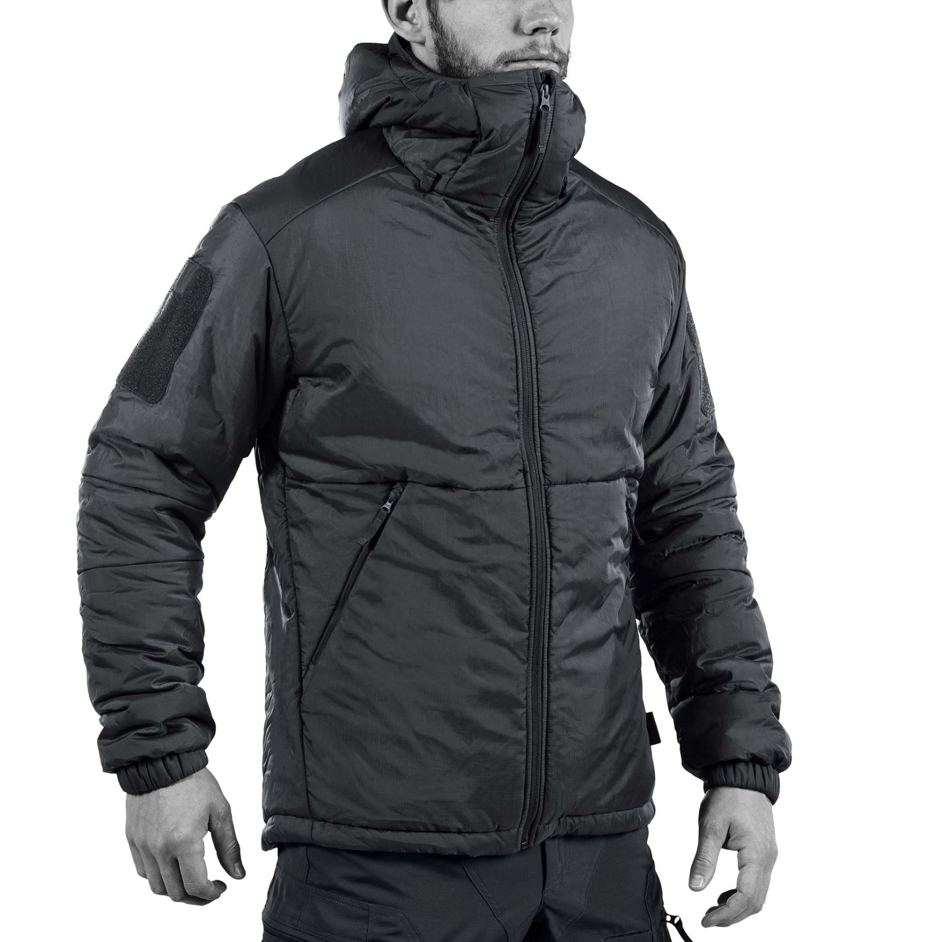 Conquer the elements with UF PRO Delta ComPac Tactical Winter Jacket. G-Loft thermal insulation ensures warmth even in wet conditions.