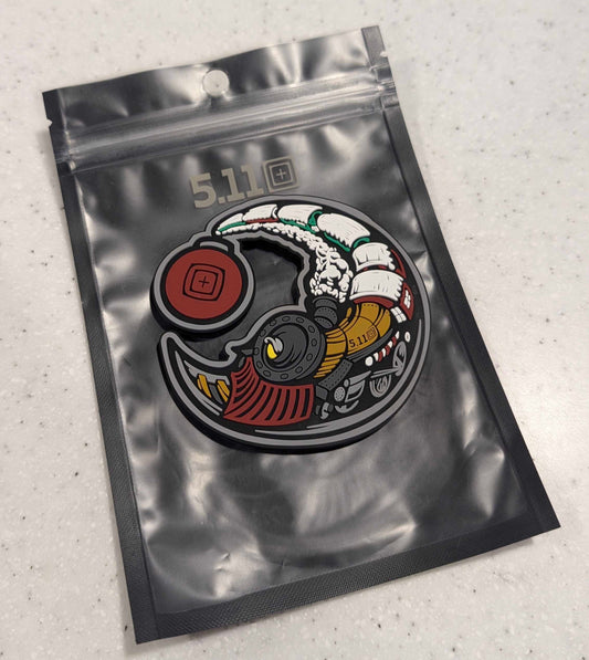 5.11 Christmas Train Patch