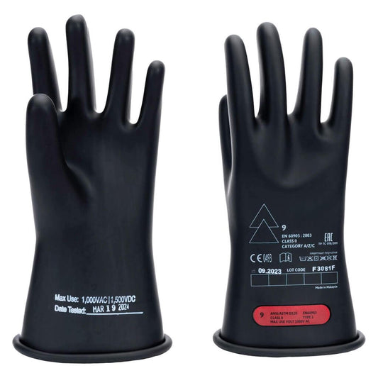 Oberon - Class 0 Rubber Electrical Gloves