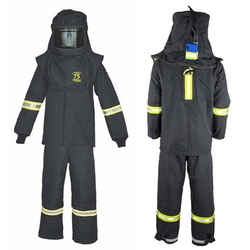 Oberon - 75 Cal TCG Arc Flash Kit with Escape Strap (Hood, Coat, and Bib)