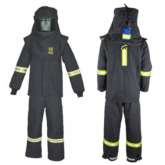 Oberon - 75 Cal TCG Arc Flash Kit with Escape Strap (Hood, Coat, and Bib)