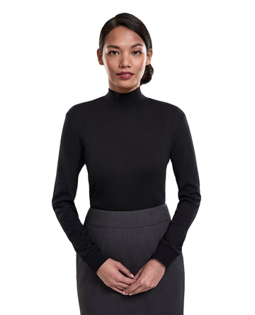 Cobmex Classic "Mock" Neck, Long Sleeve