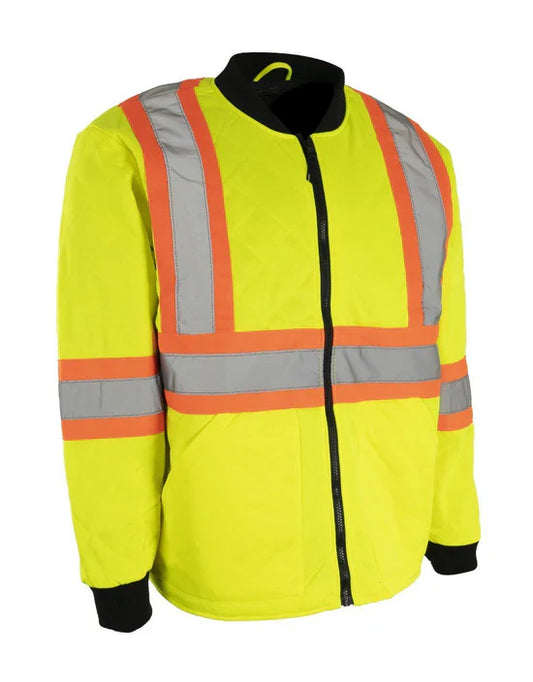 Hi Vis Safety Freezer Jacket