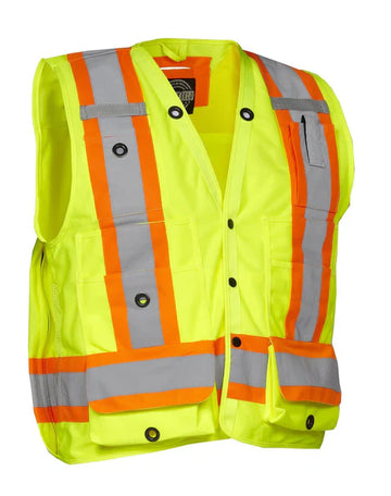 Hi Vis Safety Surveyor's Vest