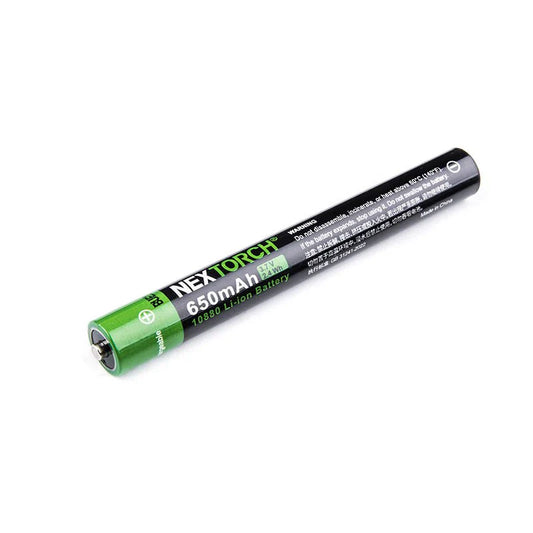 NEXTORCH - 10880 650mAh Li-ion Battery | USB-C Rechargeable
