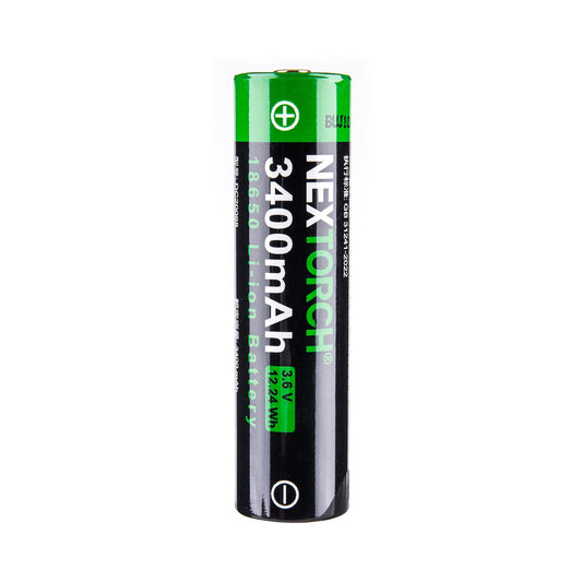 NEXTORCH - 18650 USB Type-C  Battery 3400mAh