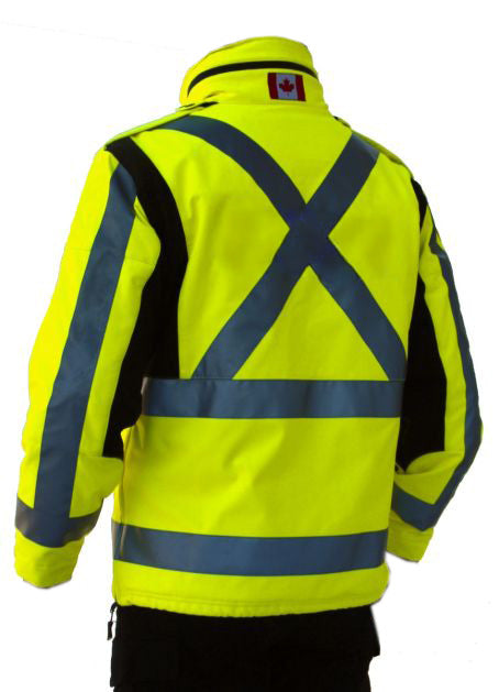 Kendric Projects - 4496 Men's Hi-Vis Soft Shell Jacket