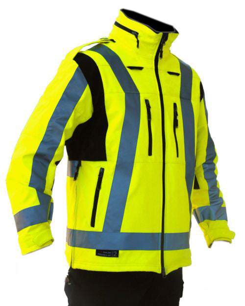 Kendric Projects - 4496 Men's Hi-Vis Soft Shell Jacket