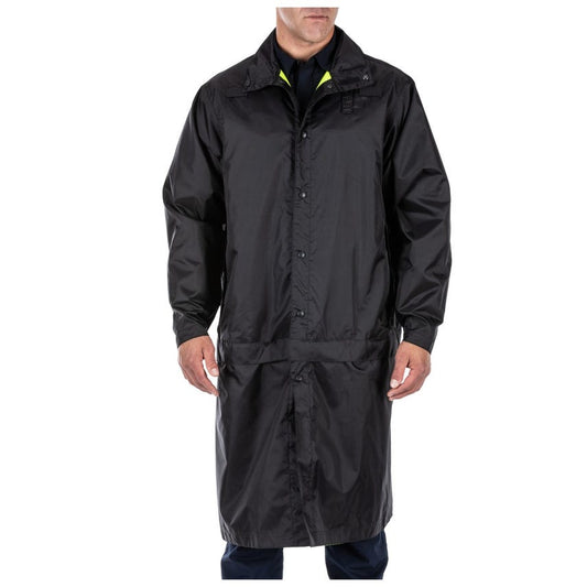 Long Rev Hi-Vis Rain Coat